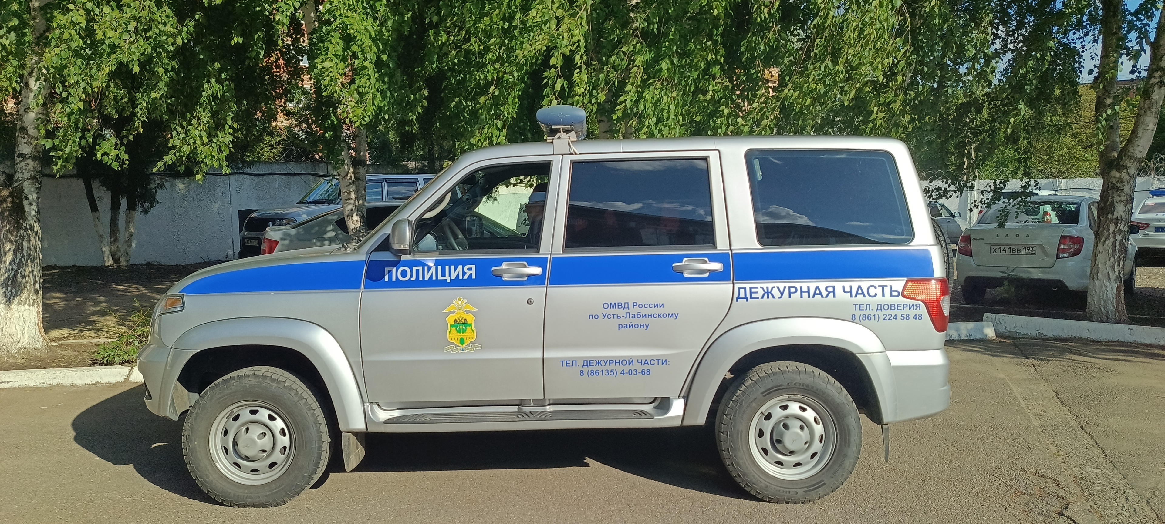 Усть-Лабинские полицейские по горячим следам раскрыли кражу автомобиля