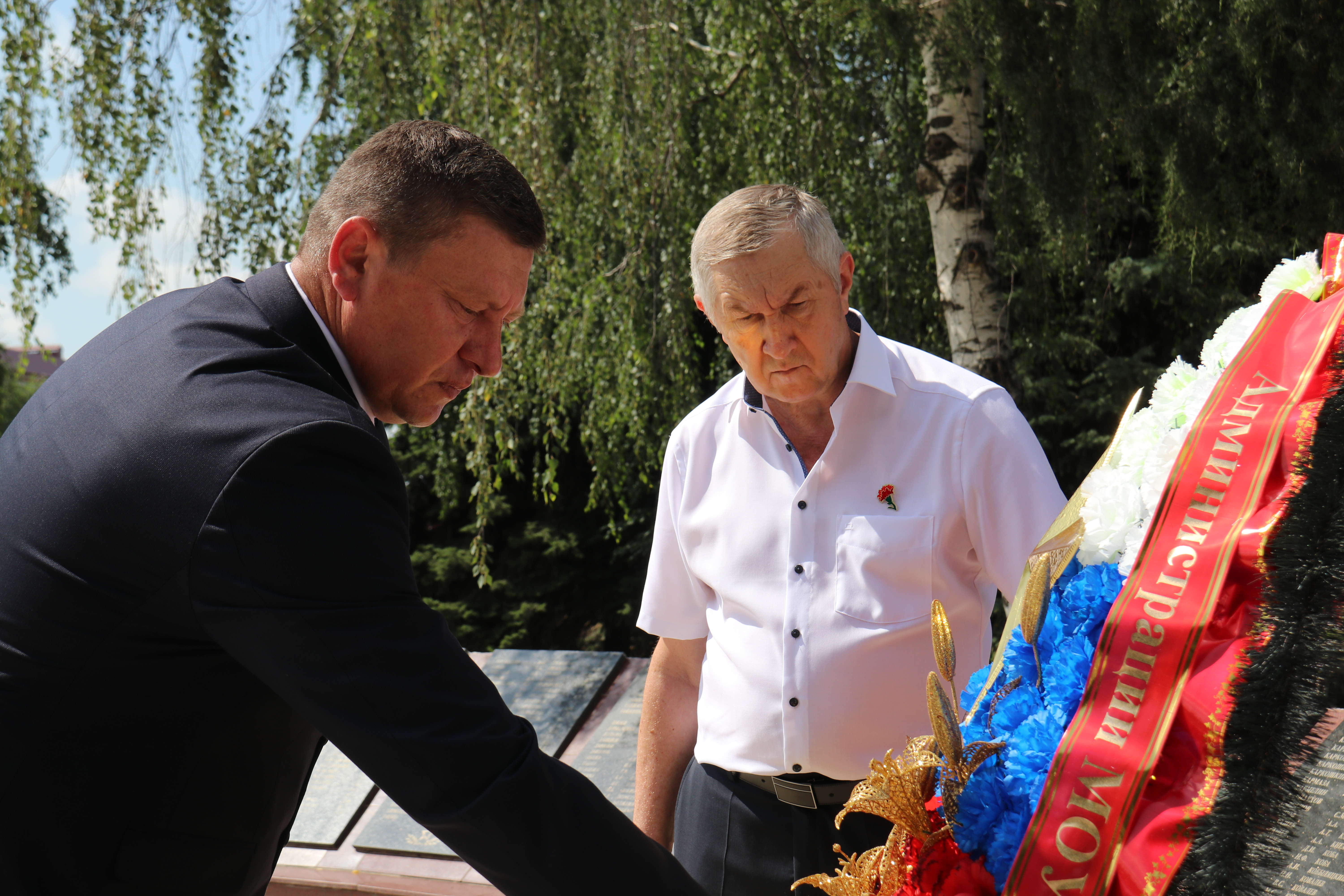В Усть-Лабинском районе отдали дань памяти погибшим