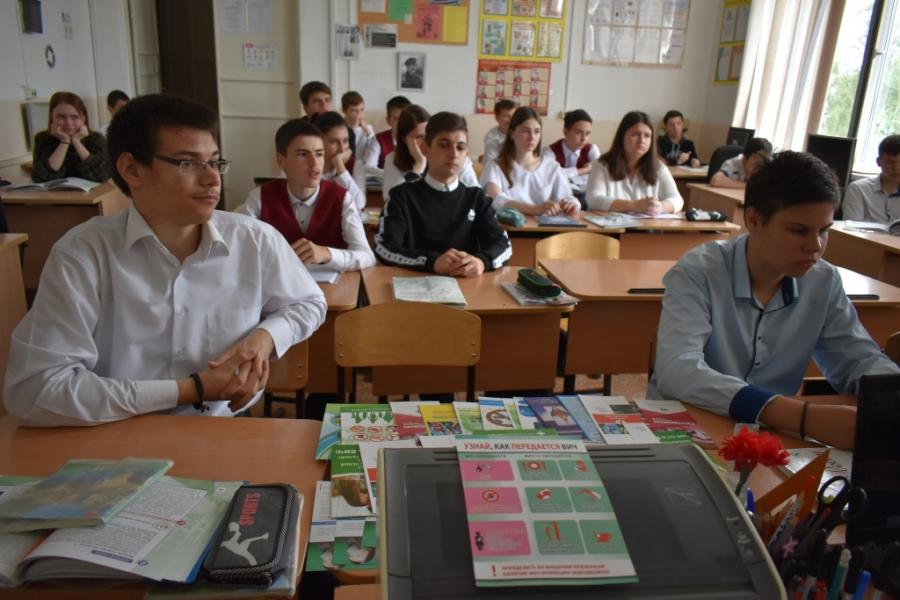Усть-Лабинским школьникам рассказали о вреде наркотических веществ