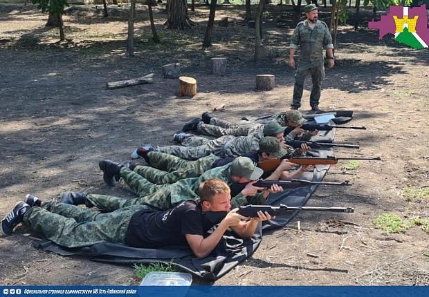 Усть-Лабинское районное казачье общество провело трёхдневные военно - полевые сборы