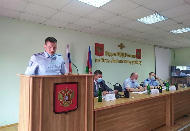 Подведены итоги оперативно-служебной деятельности за первое полугодие