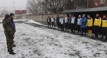 В Усть-Лабинске состоялся восьмой тур зимнего первенства по футболу 