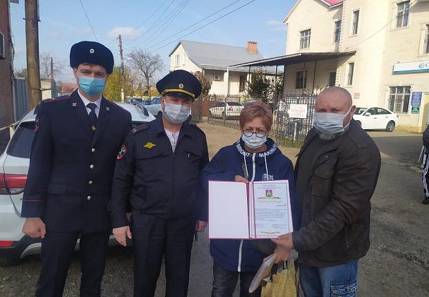В Усть-Лабинском районе почтили память погибших сотрудников полиции