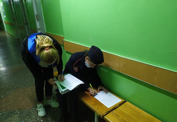 Проведены рейды сотрудниками ОМВД совместно с администрацией и ДНД 