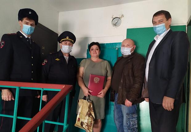 В Усть-Лабинском районе почтили память погибших сотрудников полиции