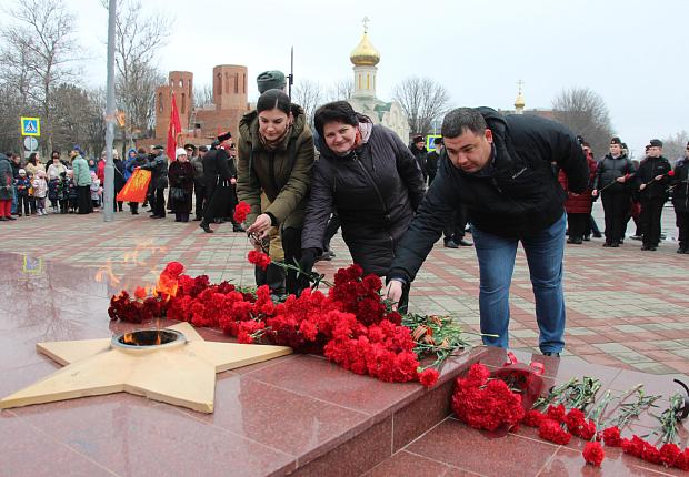 2 февраля 2023 года в Усть-Лабинске прошел митинг