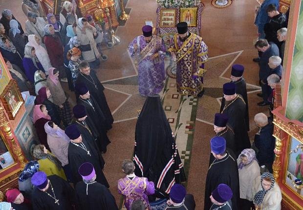 Сергей Запорожский приветствовал епископа Игнатия в Усть-Лабинске